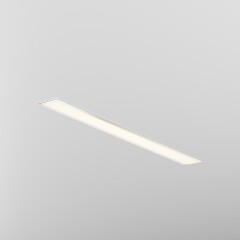 Maytoni Technical LL313001 Встраиваемый современный профильный линейный светодиодный светильник длиной 50 см, серебристый алюминий, белый рассеиватель, 500x50x35мм, LED 10Вт 3000K 750Лм CRI90 120° IP33 220V