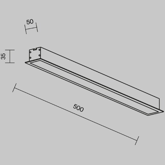 Линейный светильник Technical LL313001