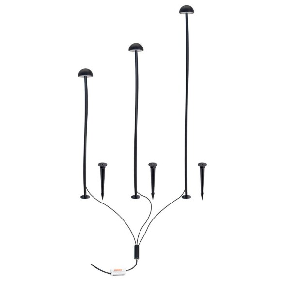 Грунтовый светильник Arte Lamp MOTUS A1081PA-3BK