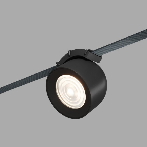 DK5640-BK Светодиодный поворотный SMART светильник для трека-ремня серии Denkirs Belty 48V, 12W, RA90, 38°, 2700-6500K