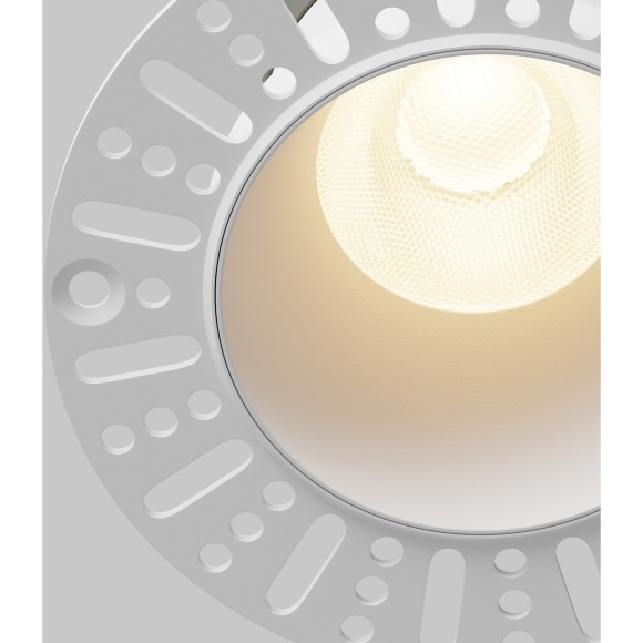 Встраиваемый светильник Maytoni Dip Hight+ LED Ra90 Lm1650 3000K IP20 15Вт 50° DL122-15W-3K-TRS-W Встраиваемый светильник Maytoni Dip Hight+ LED Ra90 Lm1650 3000K IP20 15Вт 50° DL122-15W-3K-TRS-W