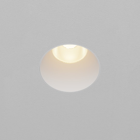 Встраиваемый светильник Maytoni Dip Hight+ LED Ra90 Lm1650 3000K IP20 15Вт 50° DL122-15W-3K-TRS-W Встраиваемый светильник Maytoni Dip Hight+ LED Ra90 Lm1650 3000K IP20 15Вт 50° DL122-15W-3K-TRS-W