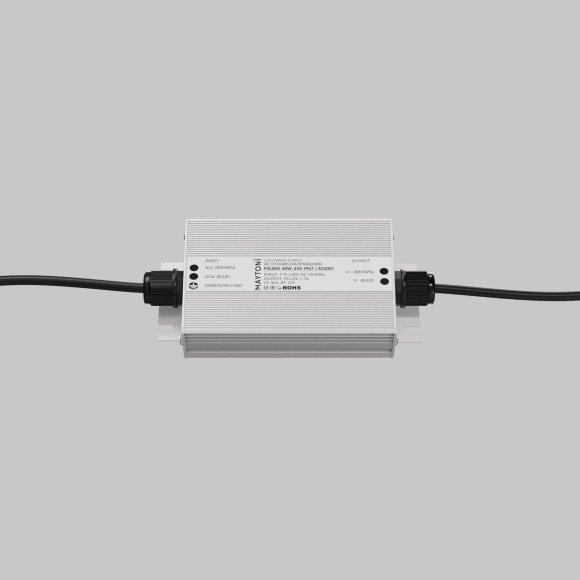 Maytoni PSL008-40W-24V-IP67 822001 Блок питания влагозащищенный (драйвер, трансформатор) 220-24В, 40Ватт, IP67