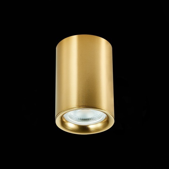 ST114.207.01 Светильник потолочный Золотистый GU10 1*50W IP20 L65xW65xH93 220V Без ламп Накладные светильники ST114.207.01 Светильник потолочный Золотистый GU10 1*50W IP20 L65xW65xH93 220V Без ламп Накладные светильники