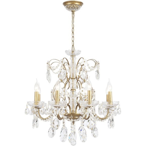 Люстра Crystal Lux ODELIS SP8 GOLD Люстра Crystal Lux ODELIS SP8 GOLD