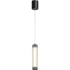 Уценка SL6224.403.01 Светильник подвесной ST-Luce Черный/Прозрачный LED 1*8W 4000K BAMBOO