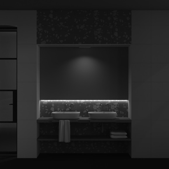 TR084-1-12W3K-W Трековый магнитный светодиодный светильник Maytoni Radity 48V CRI90+ 3000К 190Лм 60° 12Вт