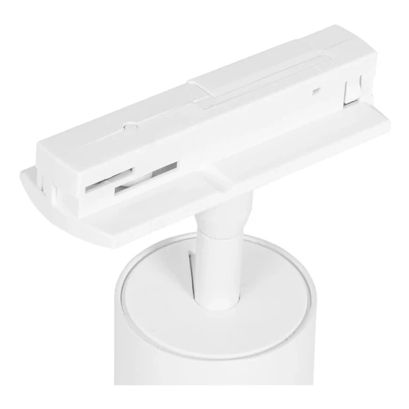 Трековый однофазный двужильный светильник Arte Lamp AERO A1345PL-1WH LED 8W RA95 700Лм 36град 4000К Трековый однофазный двужильный светильник Arte Lamp AERO A1345PL-1WH LED 8W RA95 700Лм 36град 4000К