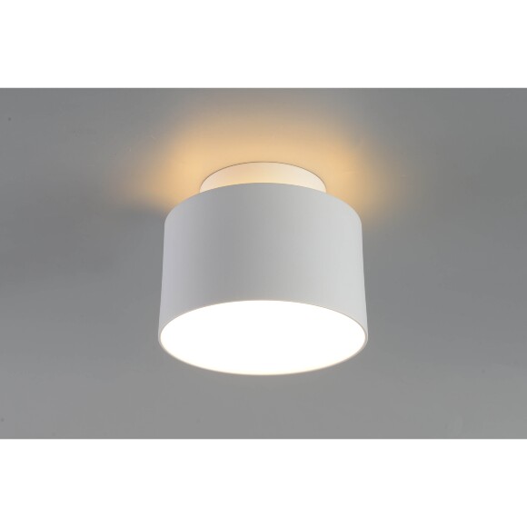 Crystal Lux CLT 085C WH 1400/591 Потолочный накладной LED светильник теплого света, белый матовый металл, белый матовый рассеиватель, технический минималистичный, свет вверх и вниз, 6+16Вт, 3000К 1360Лм CRI95 120° IP20 220V Crystal Lux CLT 085C WH 1400/591 Потолочный накладной LED светильник теплого света, белый матовый металл, белый матовый рассеиватель, технический минималистичный, свет вверх и вниз, 6+16Вт, 3000К 1360Лм CRI95 120° IP20 220V