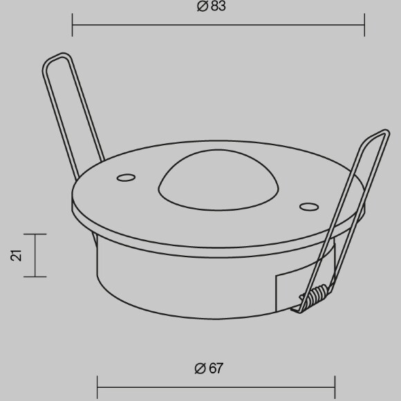 Датчики движения и освещенности Lighting control 727001
