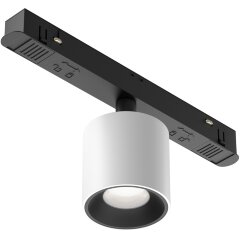 TR132-4-7W-DS-W Трековый магнитный SMART (App, Bluetooth Mesh, Алиса) светодиодный светильник Maytoni Exility CRI90+ 2700-6000К 350Лм 50° 7Вт