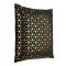 420078 Подушка декоративная SINGU, L450, B450, наволочка: 100% полиэстер, чёрный, золотистый  наполнитель: 100% полиэстер