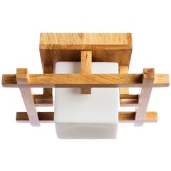 Люстра потолочная Arte Lamp A8252PL-1BR WOODS под лампу 1xE27 60W