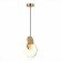 SL6107.213.01 Светильник подвесной ST-Luce Золотистый/Белый Золотистый LED 1*12W 3000K Eclisse