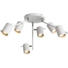SL597.502.06 Светильник потолочный ST-Luce Белый/Белый GU10 6*7W Потолочные светильники
