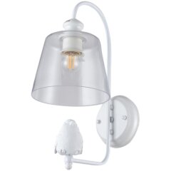 Бра Arte Lamp A4289AP-1WH PASSERO под лампу 1xE27 40W