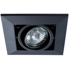 Встраиваемый светильник Arte Lamp A5941PL-1BK CARDANI PICCOLO под лампу 1xGU10 50W