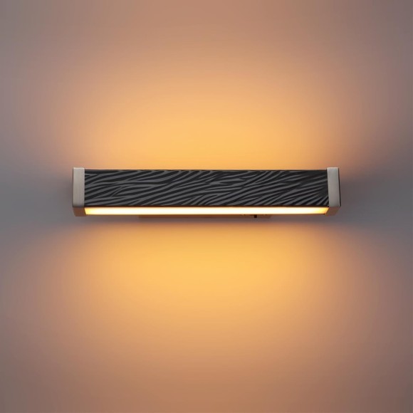 Настенный светильник с выкл. LED x 10W 2000К/3000K/4000K/переключ. RIVERA 5451/10WLB