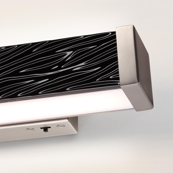 Настенный светильник с выкл. LED x 10W 2000К/3000K/4000K/переключ. RIVERA 5451/10WLB