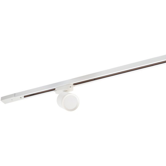 Однофазный двужильный светодиодный трековый светильник Denkirs DK6401-WH SOLID Ribe 3200К 630Лм CRI90+ 120° 5Вт