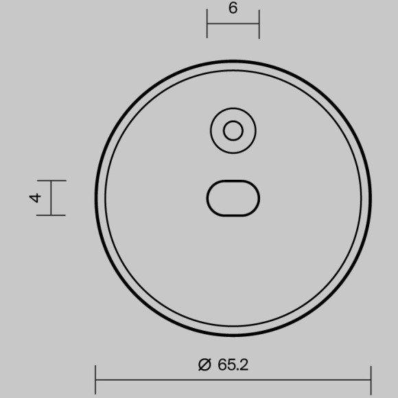 Комплект заглушек (для профиля D30) 2 шт., 642081