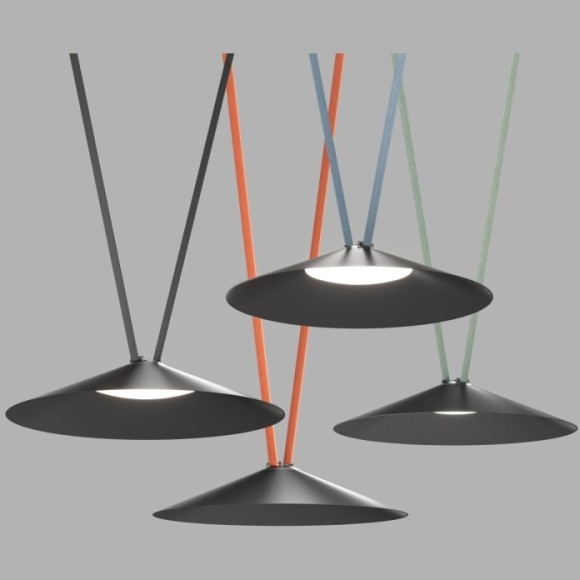 DK5668-BK Светодиодный SMART светильник для трека-ремня серии Denkirs Belty 48V, 24W, RA90, 120°, 2700-6500K