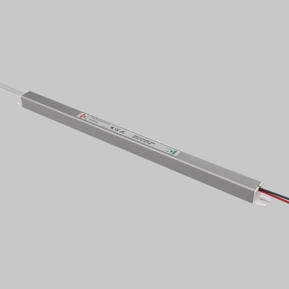 Maytoni PSL003-72W-12V-IP20 811019 Источник напряжения (блок питания/драйвер/трансформатор) тонкий 378x18x18мм, 220-12В 72Вт IP24