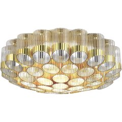 SL1662.302.19 Светильник потолочный ST-Luce Латунь/Латунь, Прозрачный E14 19*60W ACCORD SL1662.302.19 Светильник потолочный ST-Luce Латунь/Латунь, Прозрачный E14 19*60W ACCORD