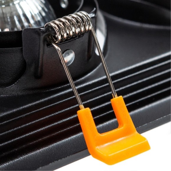 Встраиваемый светильник Arte Lamp A6661PL-2BK CANIS под лампы 2xGU10 50W