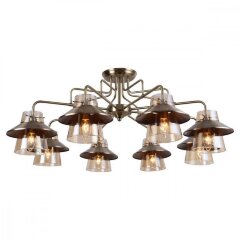 Люстра потолочная Lussole GRLSP-8079 COCHISE IP21 под лампы 8xE14 48W
