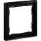 VLSM120112 Металлическая рамка для розеток и выключателей антрацитового цвета VOLTUM серии S70 Metal на 1 пост (антрацит)