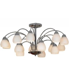 Люстра потолочная Lussole GRLSF-2403-15 APIRO IP21 под лампы 15xE27 150W