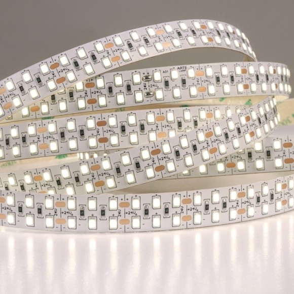 A2424015-01-3K Светодиодная лента 24В 20Вт/м 2200Лм/м 3000К CRI 90+ 15мм SMD2835 240шт/м 5м IP20