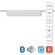 A2953PL-1WH Трековый магнитный светодиодный SMART (TUYA, Алиса, Bluetooth, Wi-Fi) светильник Arte Lamp Rapid 48V CRI90+ 2700-6000К 416Лм 120° 9Вт
