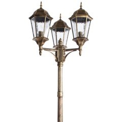 Уличный столб Arte Lamp GENOVA A1207PA-3BN