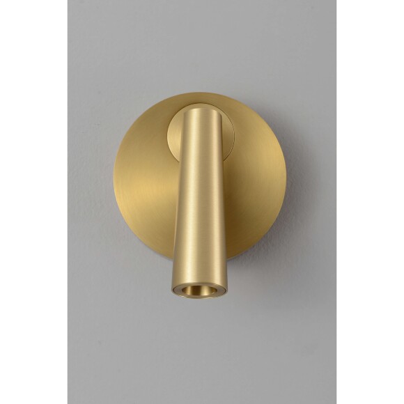 Crystal Lux CLT 233W GO 1400/590 Настенный светодиодный спот (бра) для чтения, с сенсорным выключателем на корпусе, металл латунь LED 3Вт 3000К 255Лм CRI95 36° IP20 220V Crystal Lux CLT 233W GO 1400/590 Настенный светодиодный спот (бра) для чтения, с сенсорным выключателем на корпусе, металл латунь LED 3Вт 3000К 255Лм CRI95 36° IP20 220V