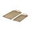 427315 ISESAKI Поднос золотой алюминий L310 B310 H25 комплект 2шт.