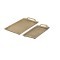 427315 ISESAKI Поднос золотой алюминий L310 B310 H25 комплект 2шт.