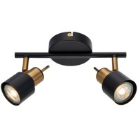 Спот настенный Arte Lamp A1906PL-2BK ALMACH под лампы 2xGU10 50W