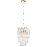 SL386.203.05 Люстра подвесная ST-Luce Золотистый/Золотистый, Прозрачный G9 5*5W OSOLETO