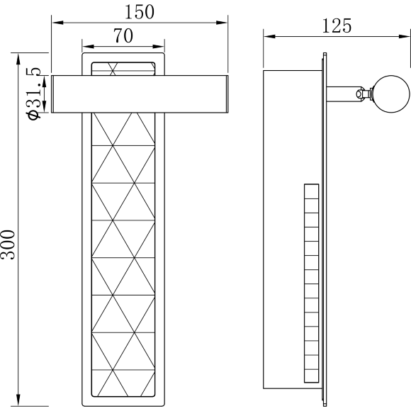 4859-1W Favourite Настенный светильник с направленным спотом в виде светящейся картины LEDx10W, 500LM, 3000K