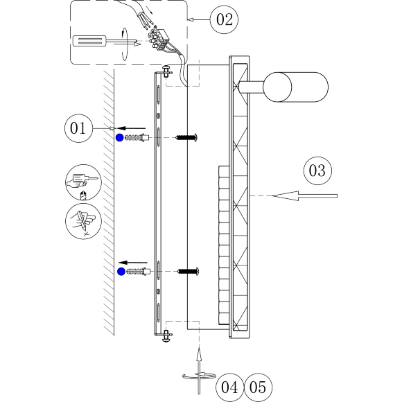 4859-1W Favourite Настенный светильник с направленным спотом в виде светящейся картины LEDx10W, 500LM, 3000K