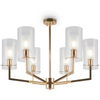 Люстра потолочная Freya FR5206PL-06FG Felicity под лампы 6xE14 60W