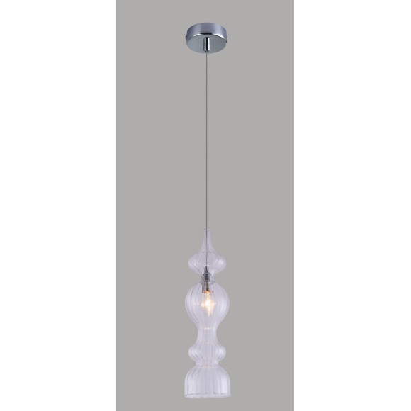 Светильник подвесной Crystal Lux IRIS SP1 A TRANSPARENT Светильник подвесной Crystal Lux IRIS SP1 A TRANSPARENT