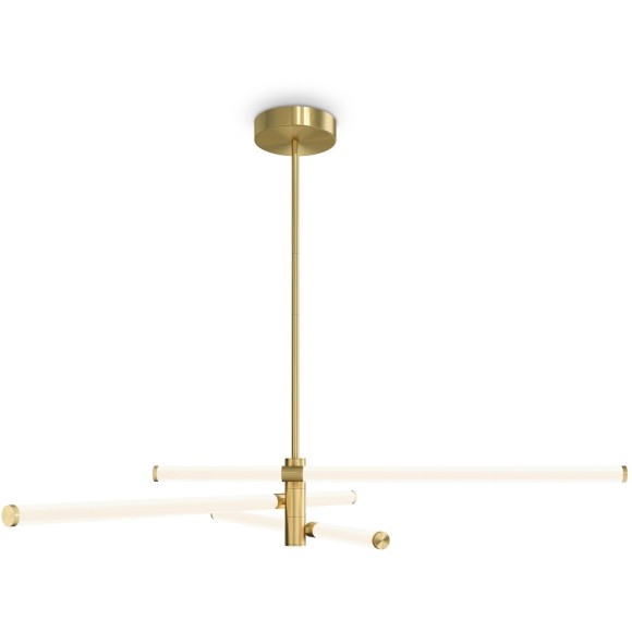 Люстра на штанге Maytoni MOD106CL-L40G3K Axis светодиодная 3xLED 40W