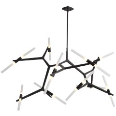 SL947.402.20 Люстра потолочная ST-Luce Черный/Белый G9 20*5W LACONICITA