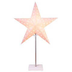 233-06 STAR DOT LEO Светильник с выключателем, 1xE14, 25Вт, дерево, бумага