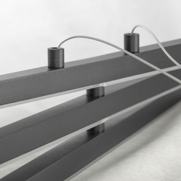 Подвесной светильник линейный Lussole LSP-7009 ANTIOCH IP21 светодиодный 7xLED 28W Подвесной светильник линейный Lussole LSP-7009 ANTIOCH IP21 светодиодный 7xLED 28W