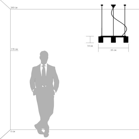 Люстра подвесная Qubica Lightstar 805060