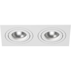Встраиваемый светильник Lightstar i5260606 Intero 16 под лампы 2xGU10 100W